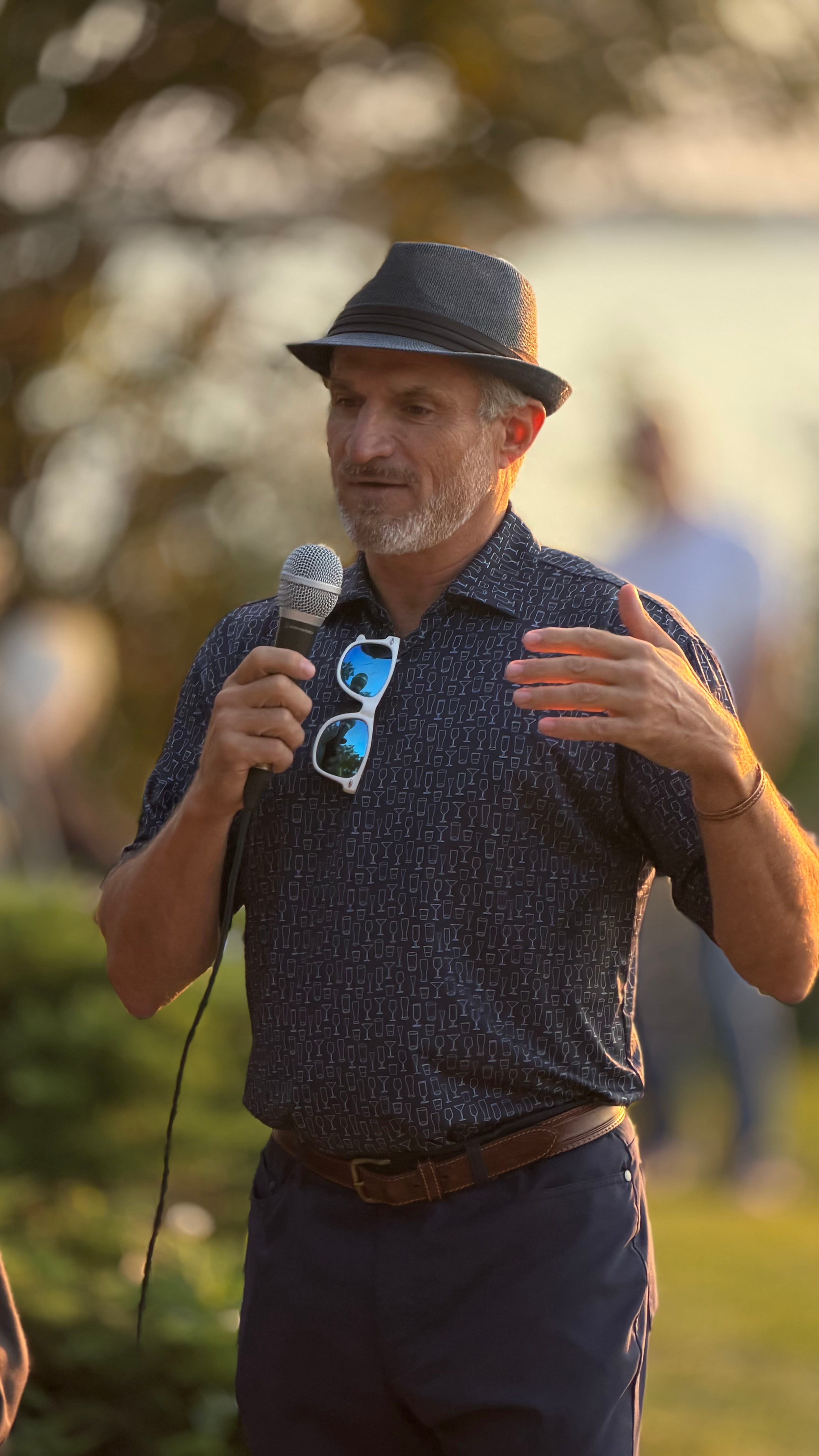 Patrick Coutu in the community